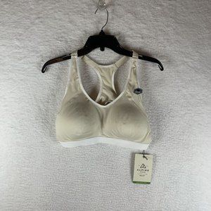 Alpine‎ Design Sports Bra Women's Sand Polyester High Support Racerback XL 7120